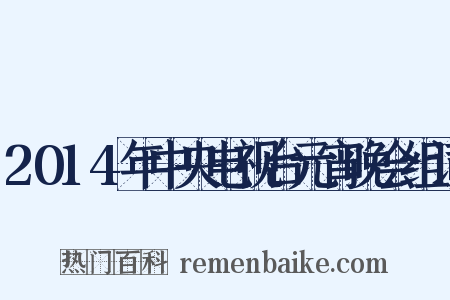 2014年中央电视台元宵晚会组词是什么意思的图片